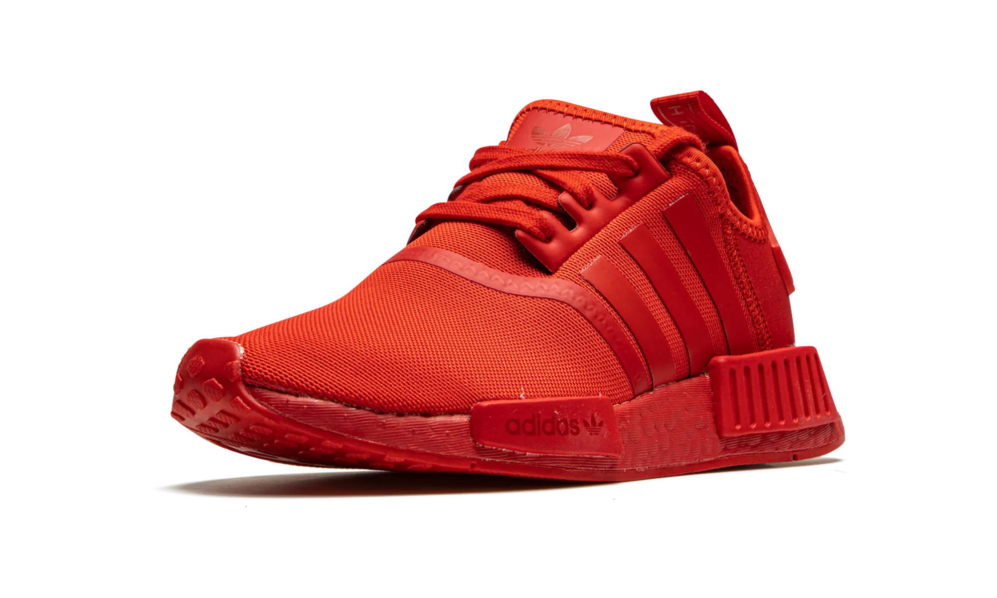 NMD R1 GS "Triple Scarlet" adidas grade school sneakers