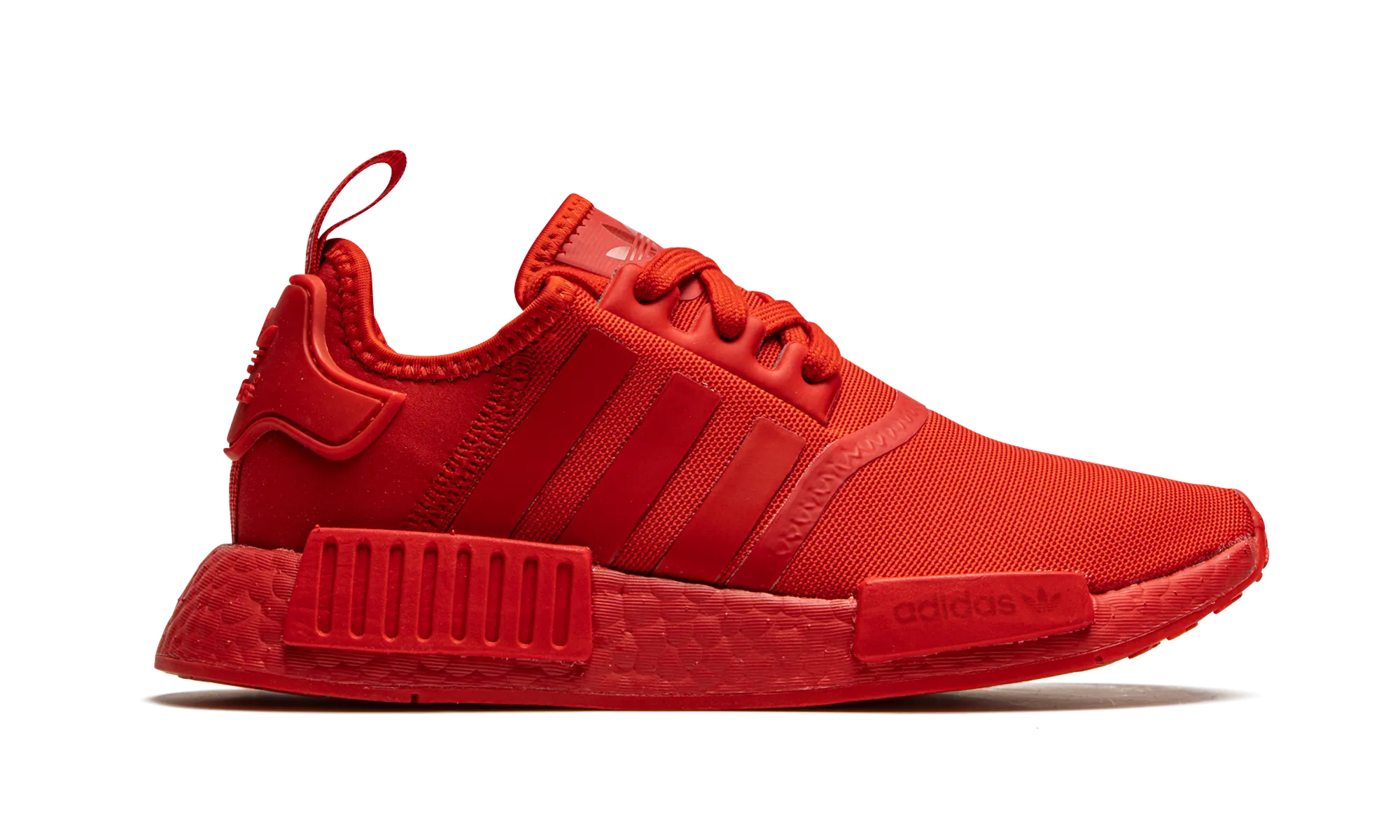 NMD R1 GS "Triple Scarlet" adidas grade school sneakers