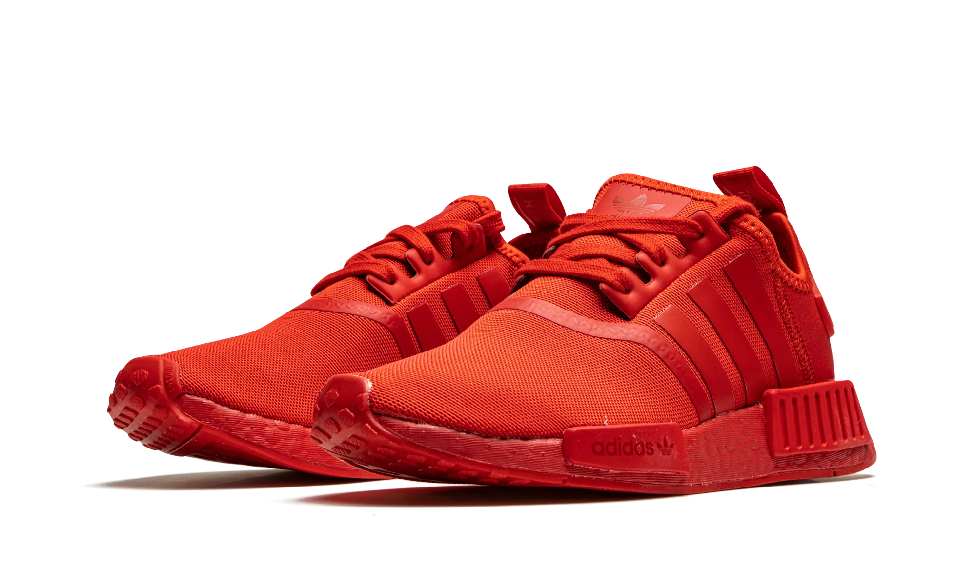 NMD R1 GS "Triple Scarlet" adidas grade school sneakers