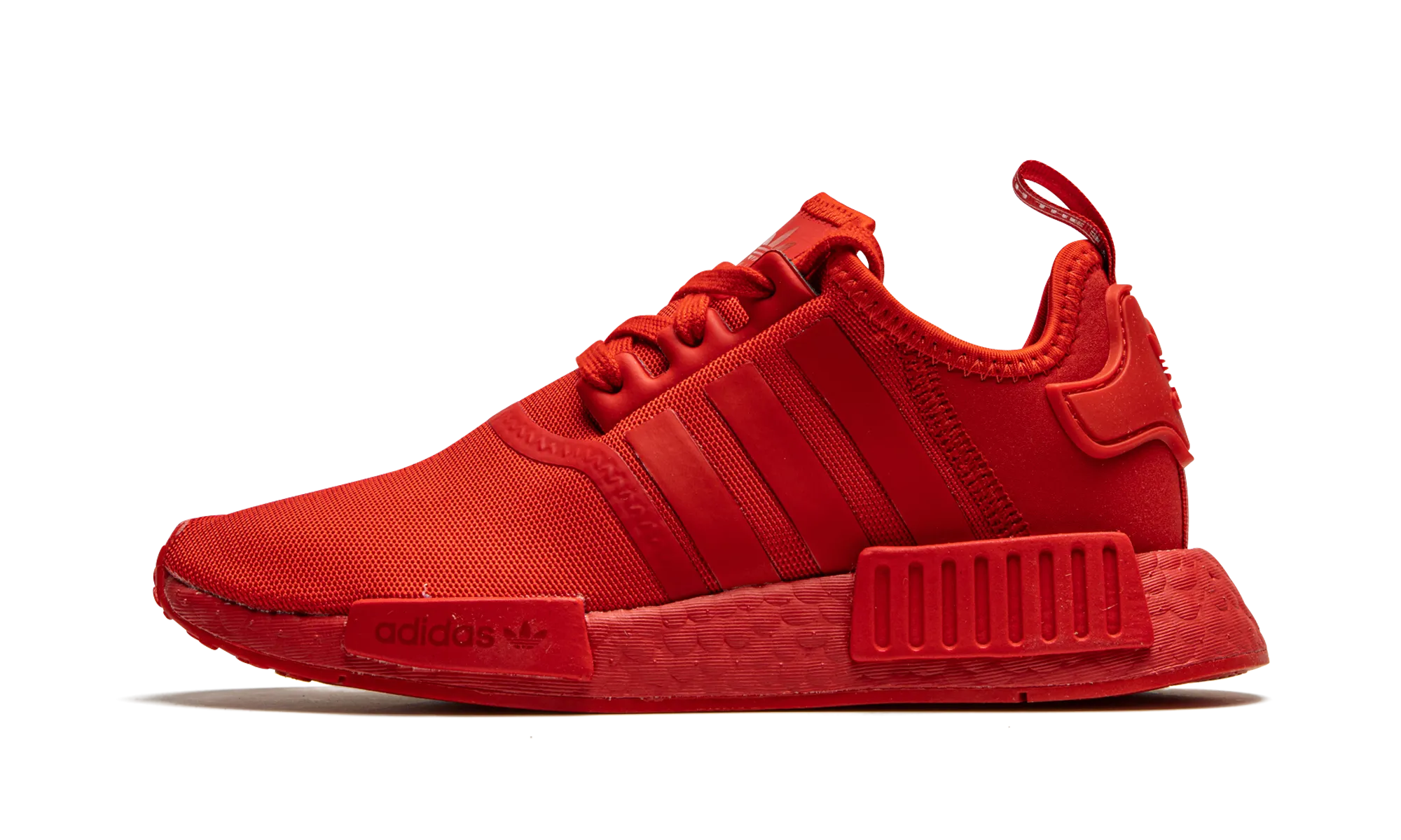 NMD R1 GS "Triple Scarlet" Adidas Grade School shoes