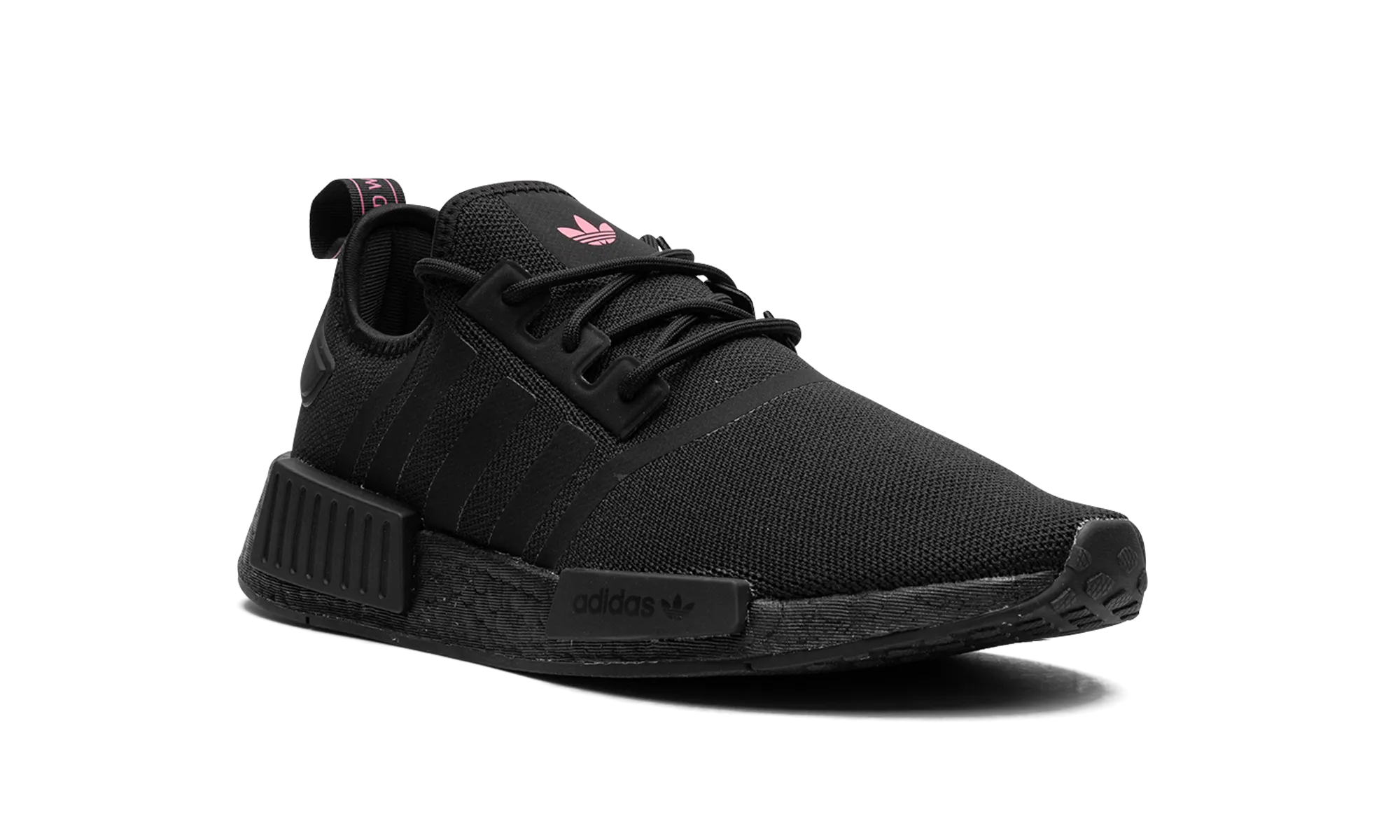 NMD R1 WMNS "Black Solar Pink" adidas stylish womens sneakers