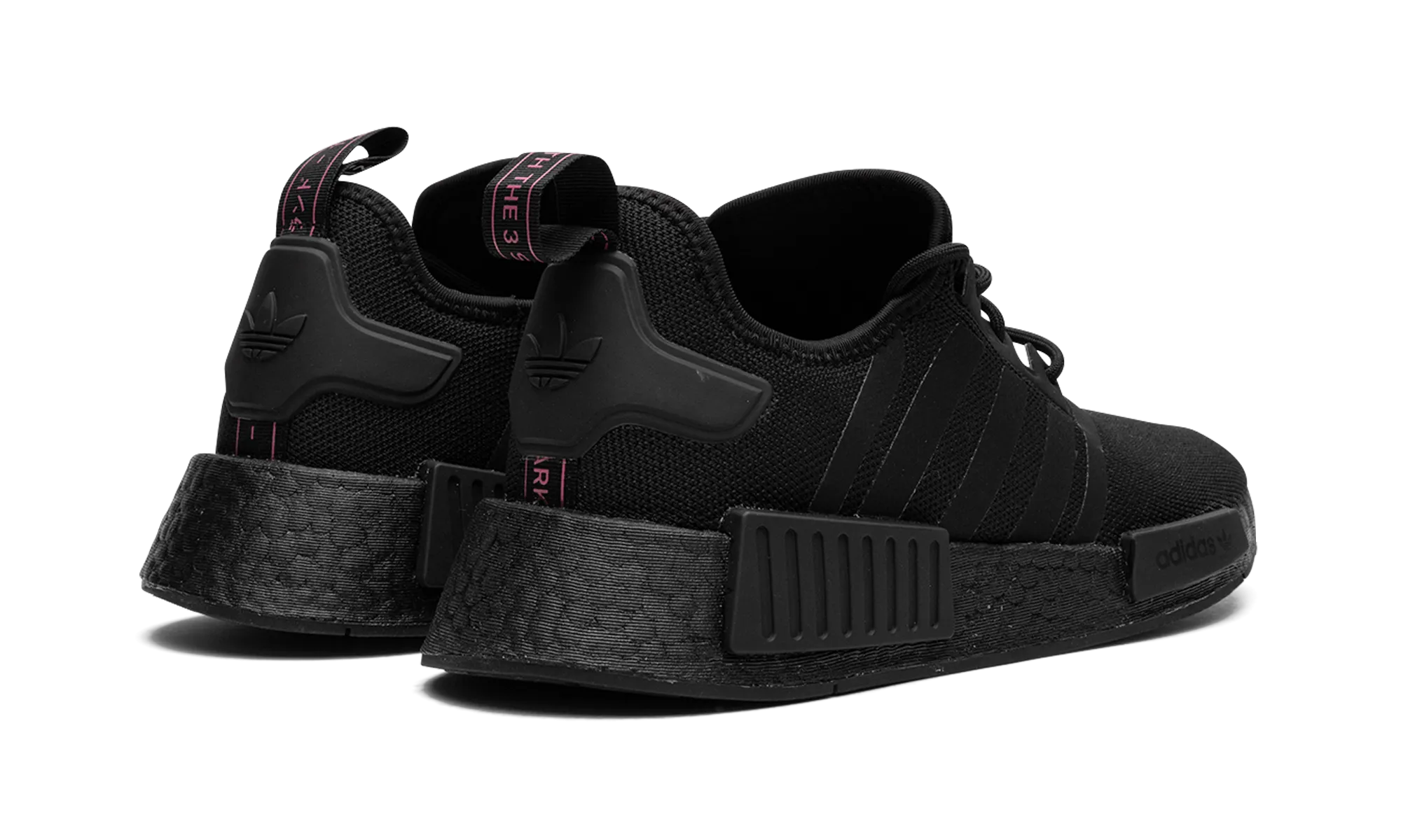NMD R1 WMNS "Black Solar Pink" adidas stylish womens sneakers