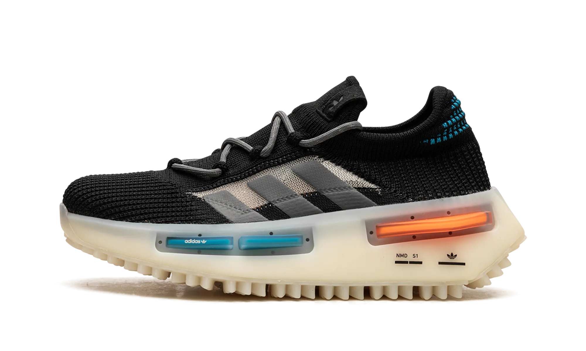 NMD S1 "Core Black / Blue / Orange" Adidas Men's styles