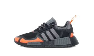 NMD_R1 GS "Black Solar Red" Adidas Grade School shoes