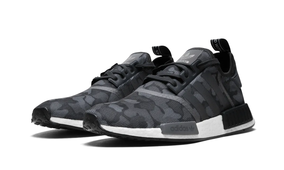 NMD_R1 "Black Camo" adidas mesh sneakers for men