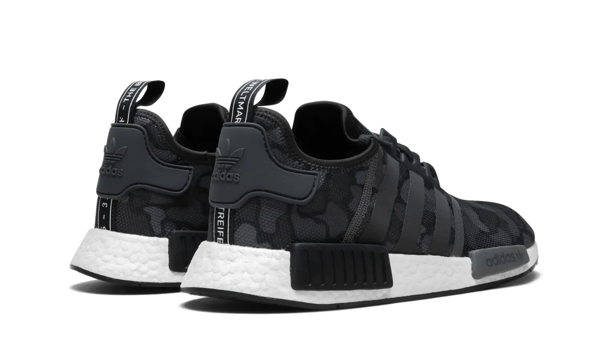NMD_R1 "Black Camo" adidas mesh sneakers for men