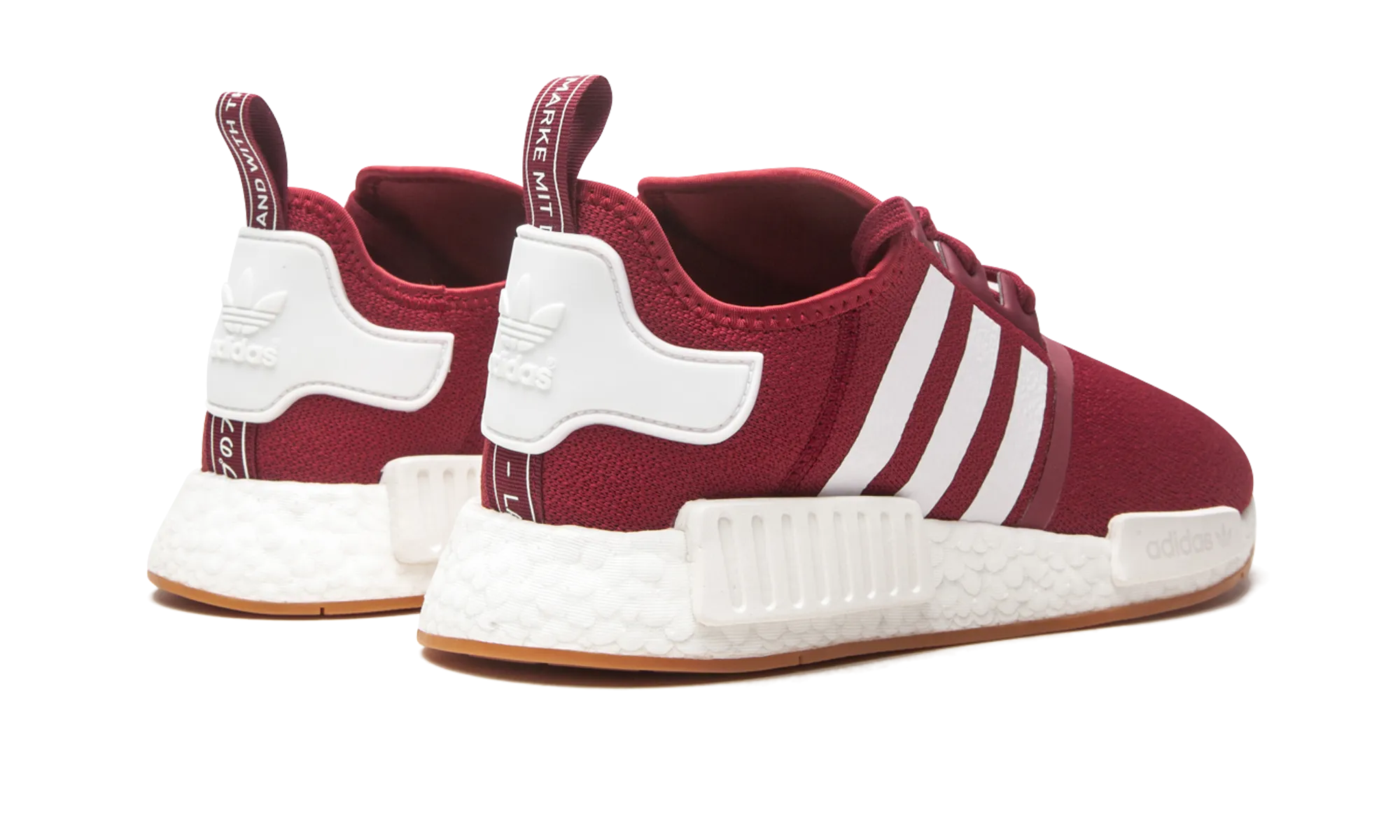 NMD_R1 "Burgundy / Gum" adidas casual mens footwear