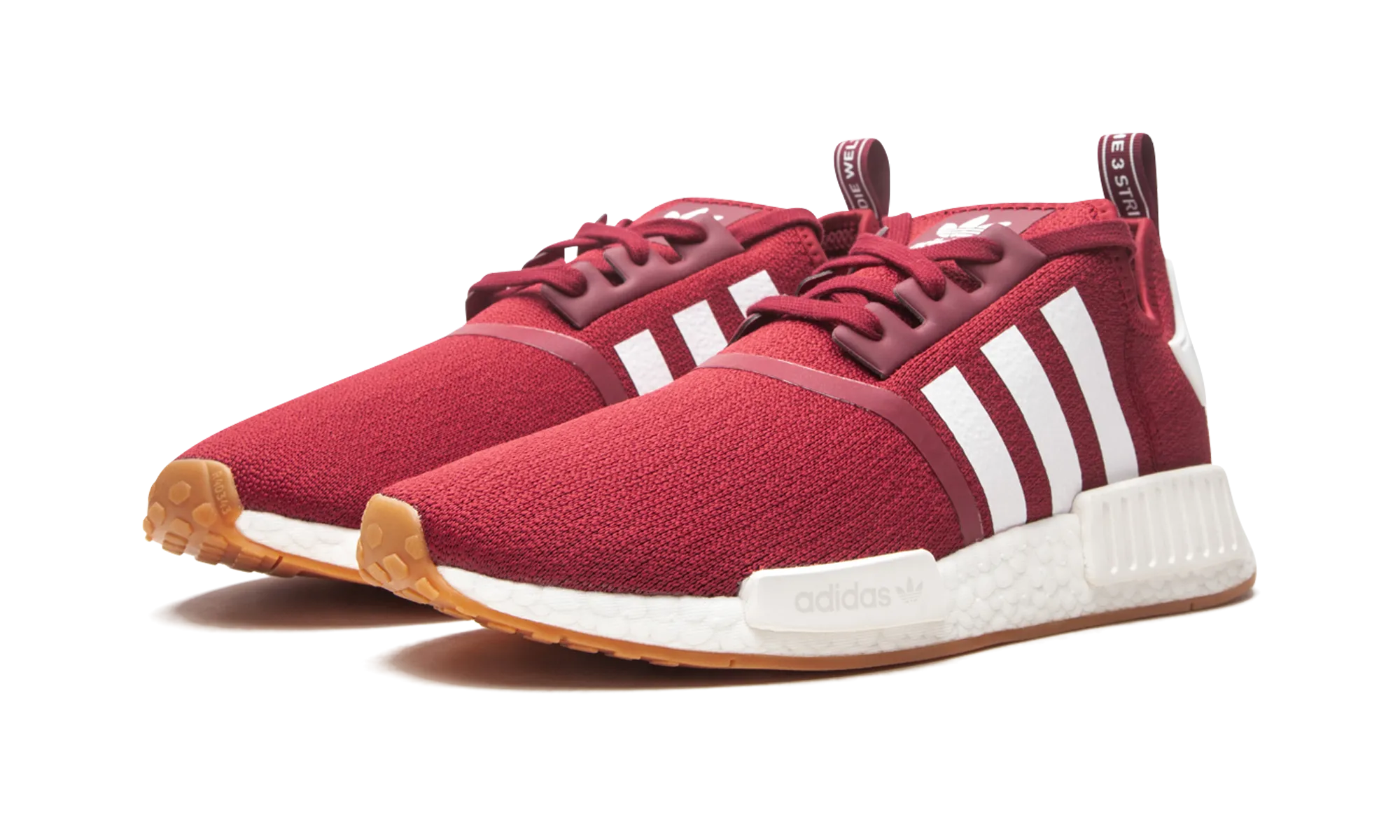 NMD_R1 "Burgundy / Gum" adidas casual mens footwear