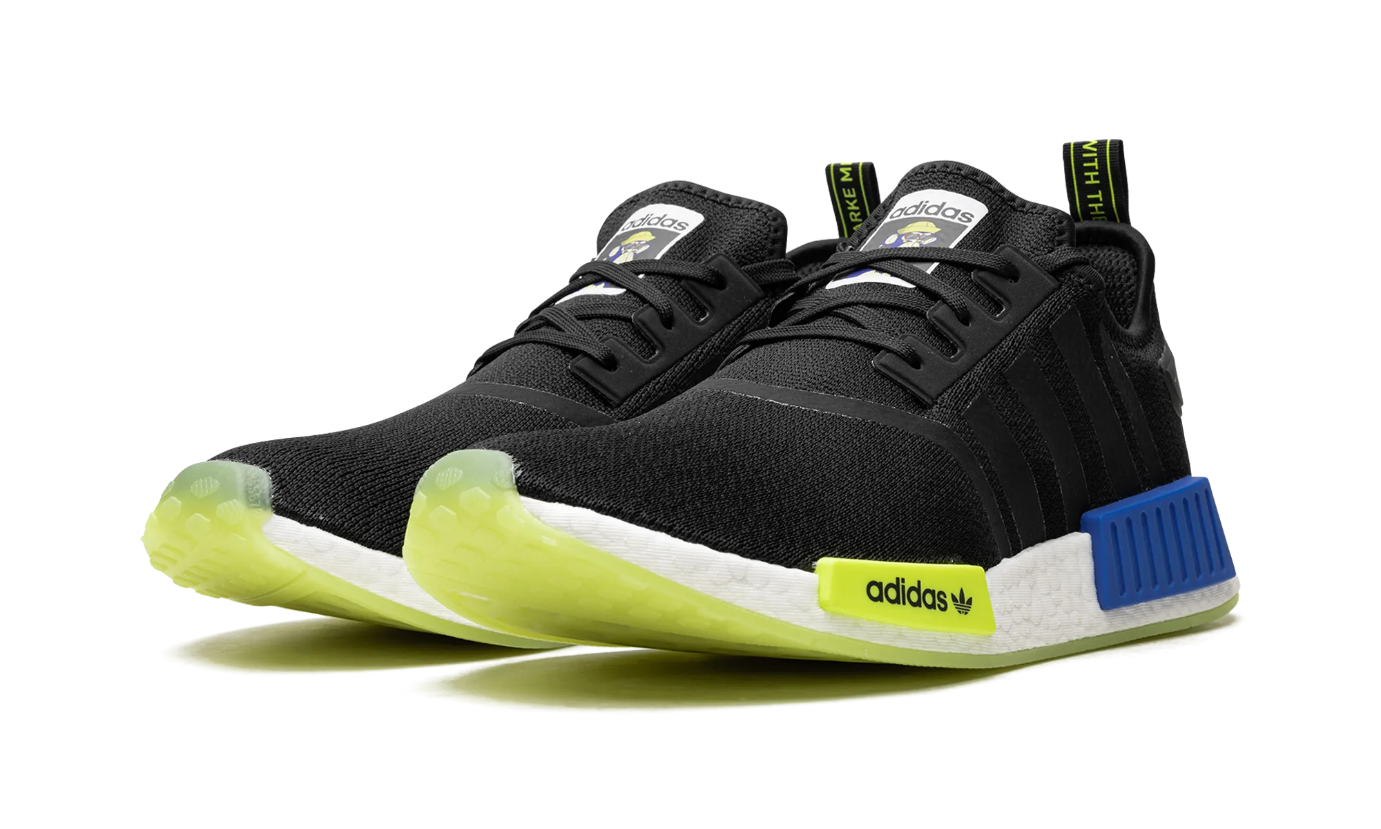 NMD_R1 "Indigo Herz - Into the Metaverse" adidas mesh sneakers for men