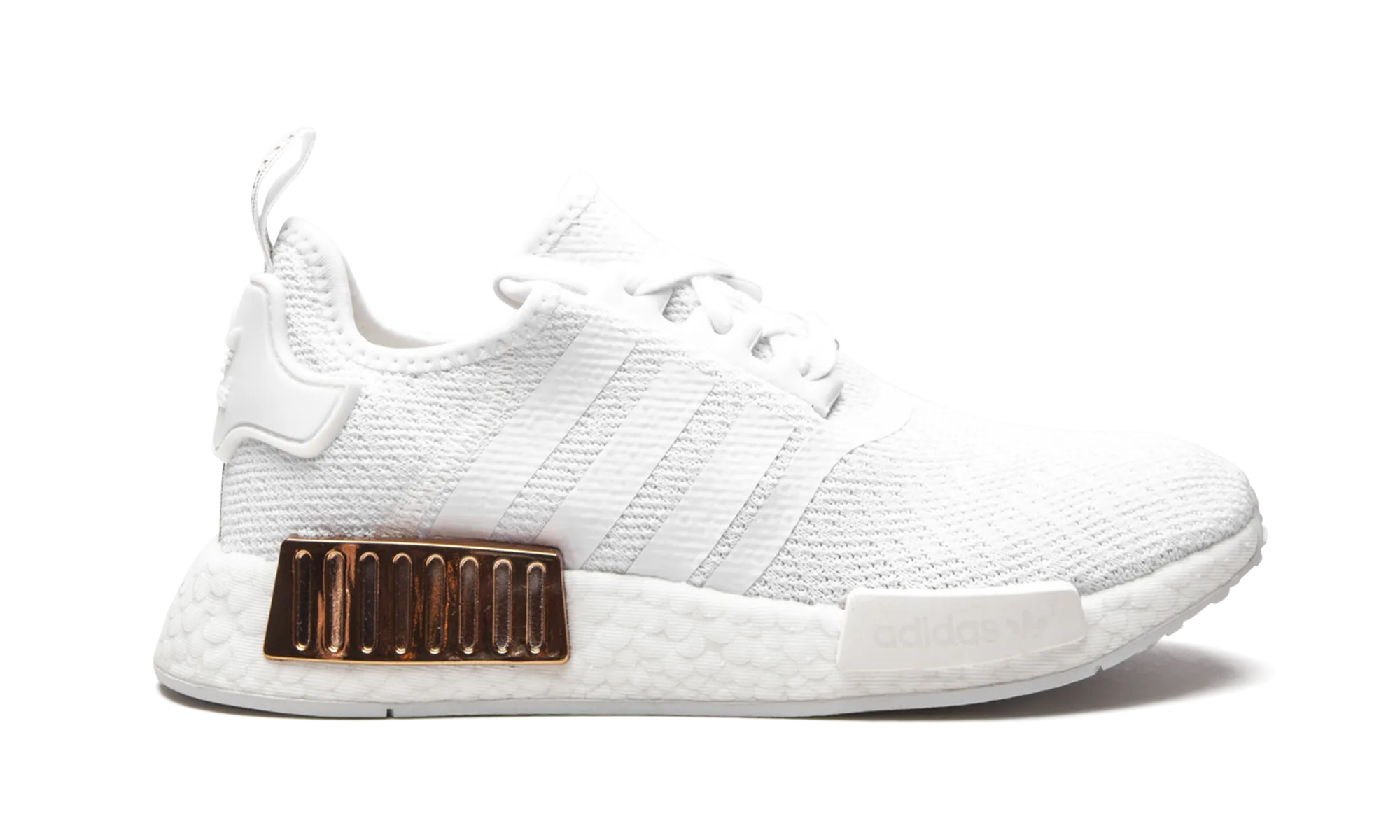 NMD_R1 WMNS "White / Copper Metallic" adidas stylish womens sneakers