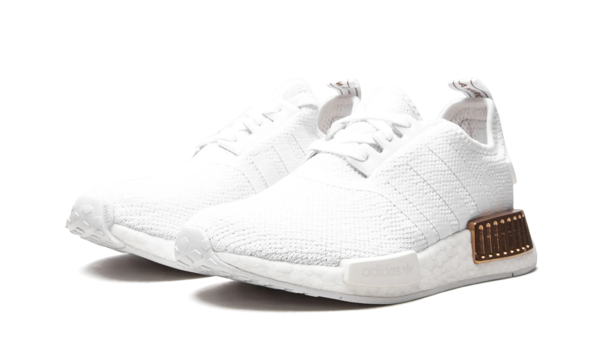 NMD_R1 WMNS "White / Copper Metallic" adidas stylish womens sneakers
