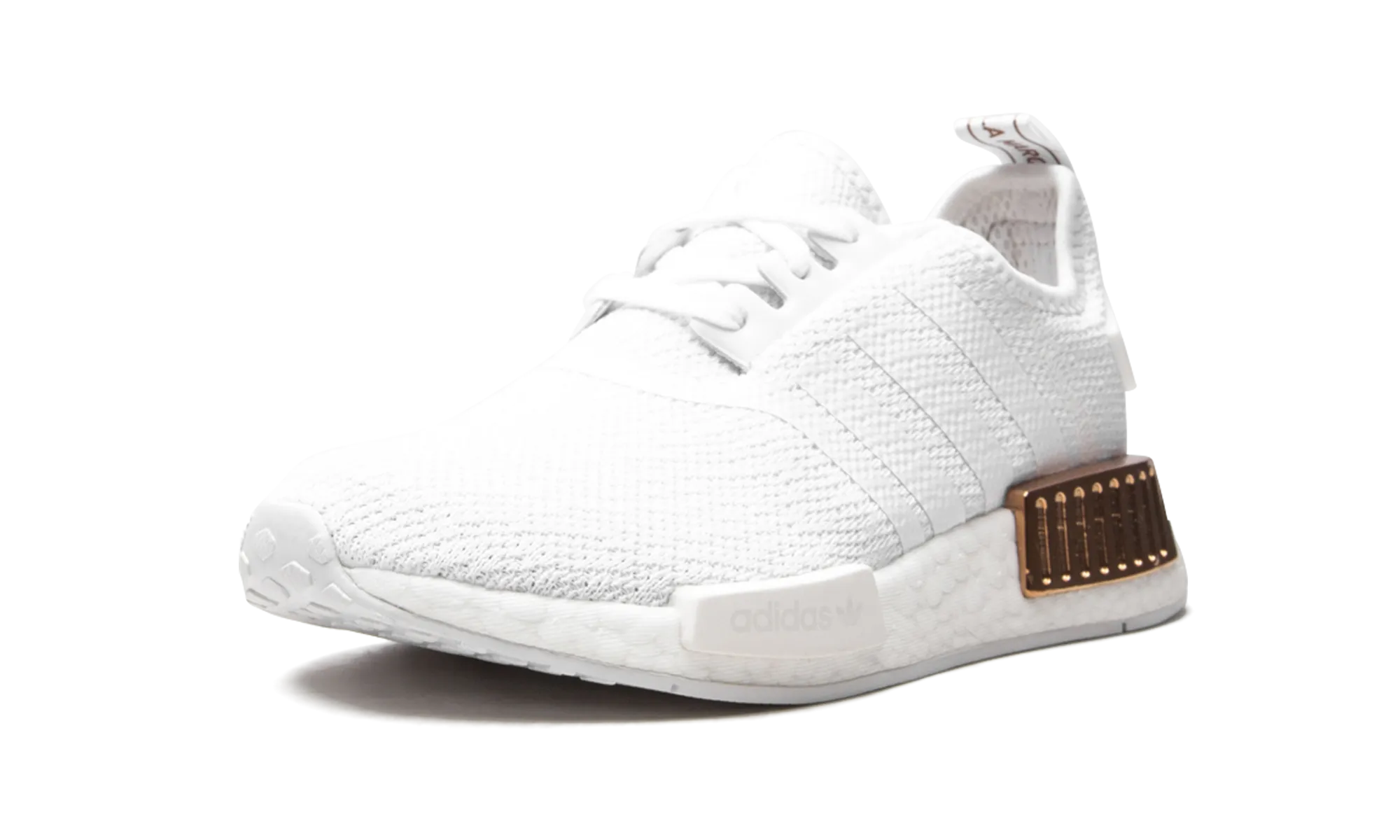 NMD_R1 WMNS "White / Copper Metallic" adidas stylish womens sneakers