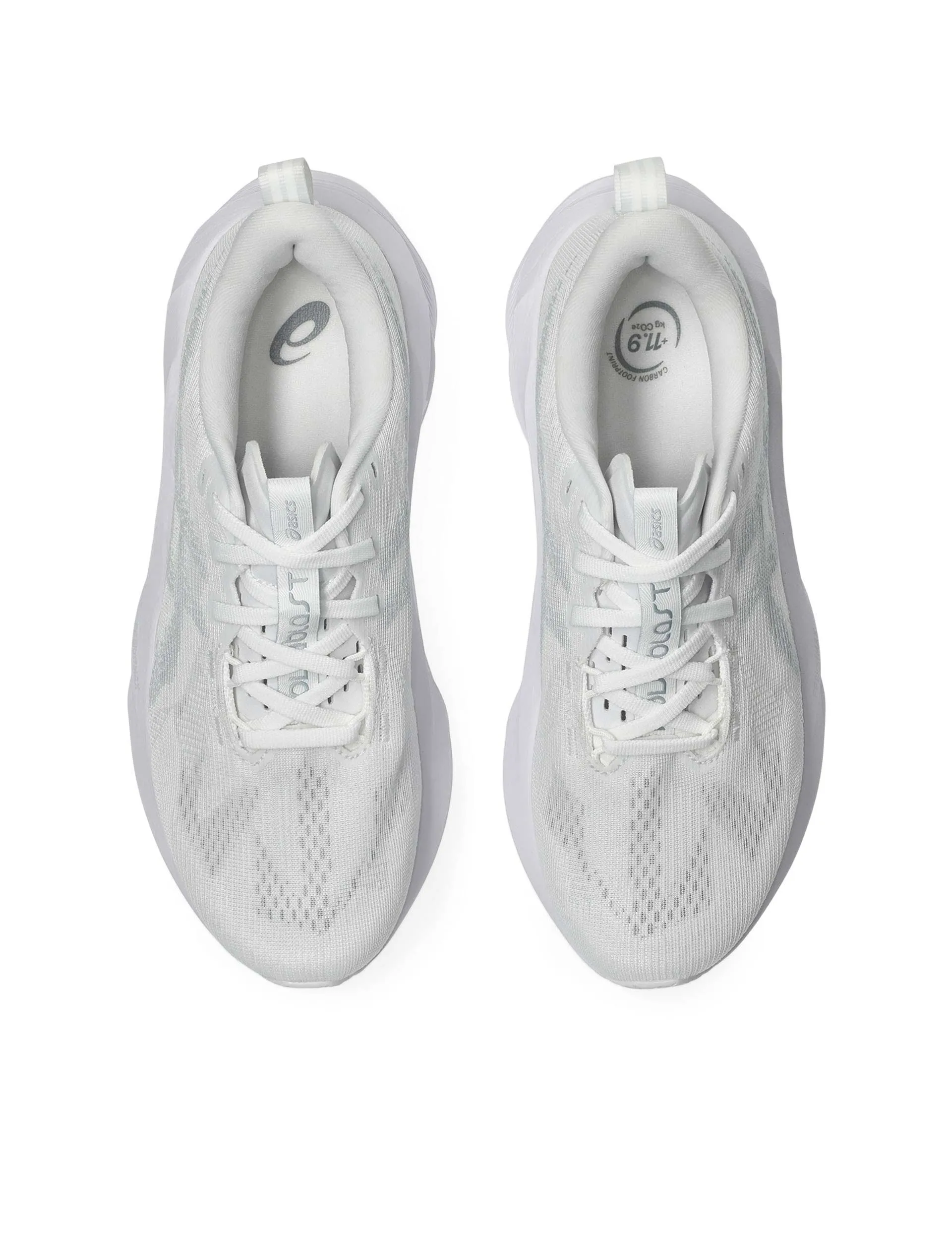 Novablast 5 - White/Piedmont Grey Asics multi-purpose athletic footwear