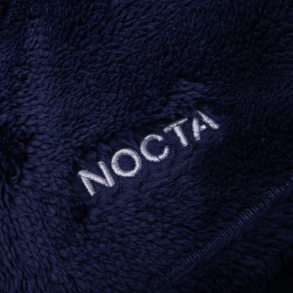 NRG Nocta Velour Pant Womens - Midnight Navy/Wolf Grey Nike Bold Logo Sneakers