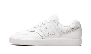 Numeric 574 Vulc "Triple White" New Balance Men's shoes