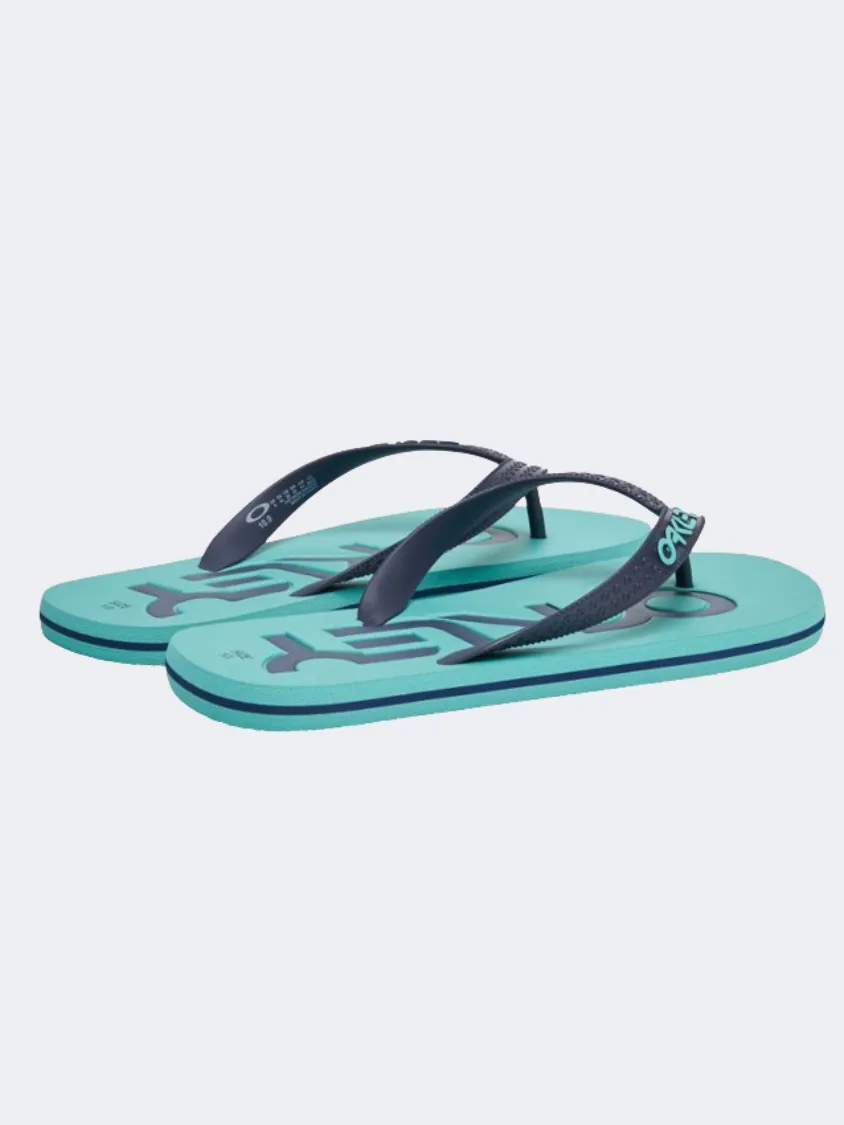 Oakley College Men Lifestyle Slippers Teal Blue Mens Casual Everyday Sneakers
