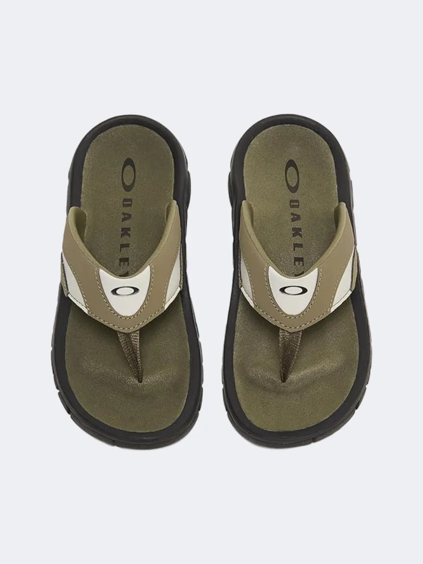 Oakley O Coil Men Beach Sandal Army Green Mens Urban Style Comfort Shoes