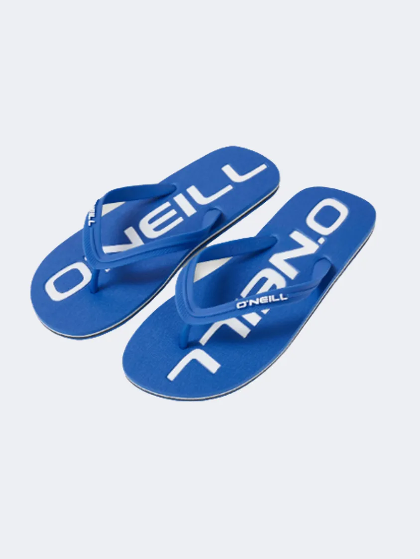 O&#39;Neill Profile Logo Men Beach Slippers Victoria Blue Mens Casual Everyday Sneakers