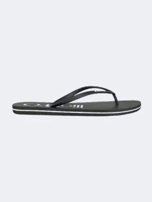 O&#39;Neill Profile Small Logo Men Beach Slippers Black Out Mens shoes for everyday urban style