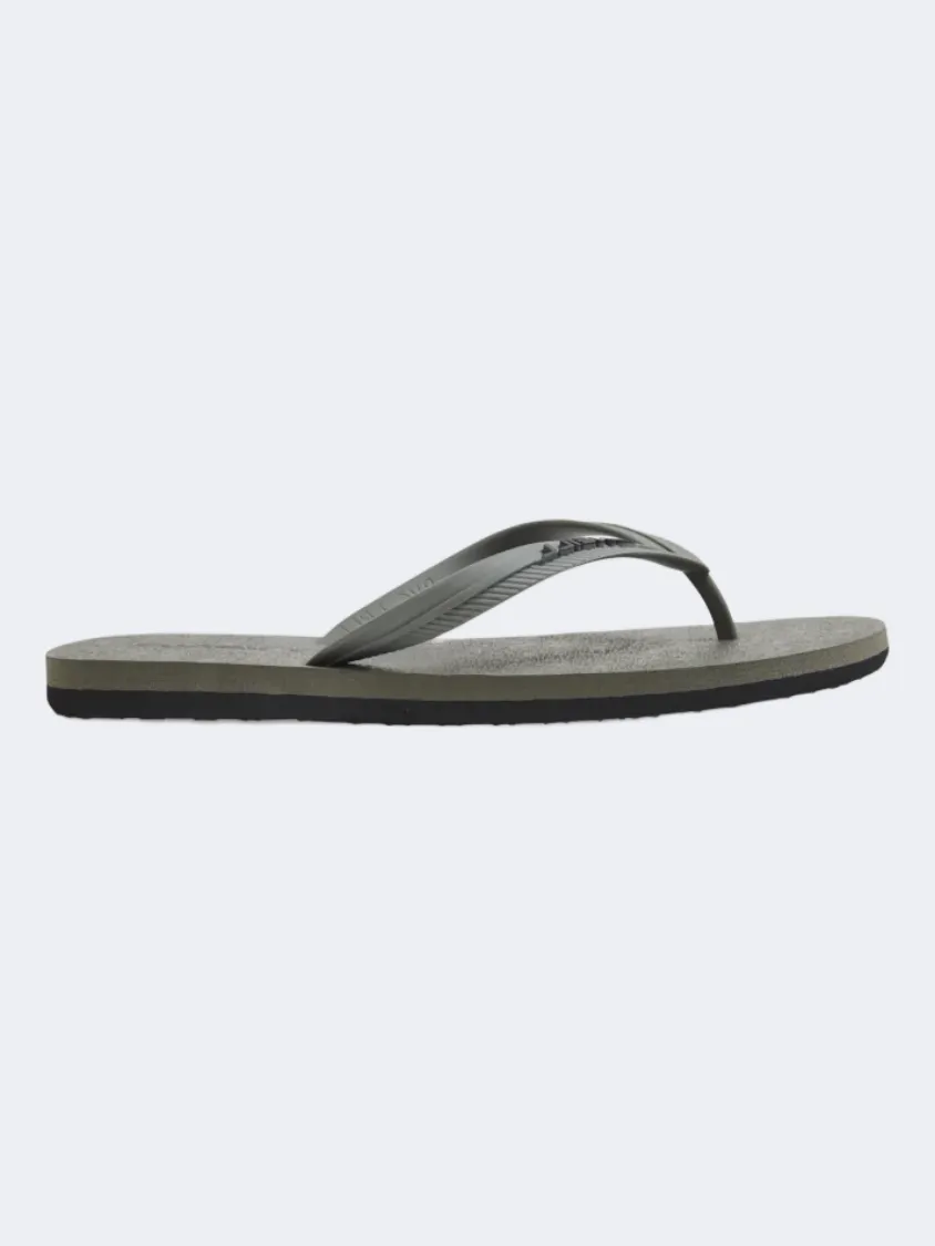 O&#39;Neill Profile Small Logo Men Beach Slippers Military Green Essential mens casual shoes for comfort