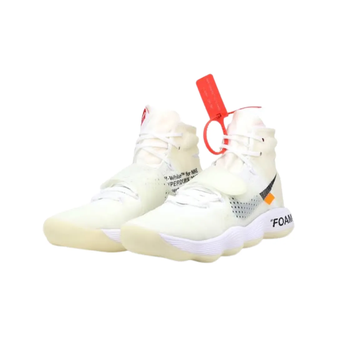 OFF-WHITE x Hyperdunk 2017 FK White White White Iconic Sneakers