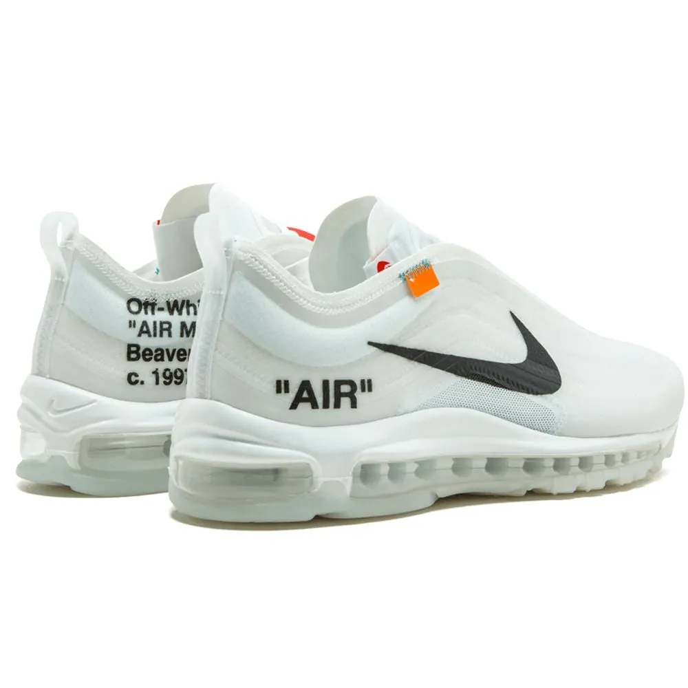 OFF-WHITE x Nike Air Max 97 OG - White Nike Air Max cushioned sneakers