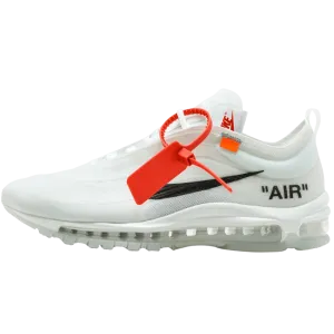 OFF-WHITE x Nike Air Max 97 OG - White Nike Air Max sneakers with air cushioning design