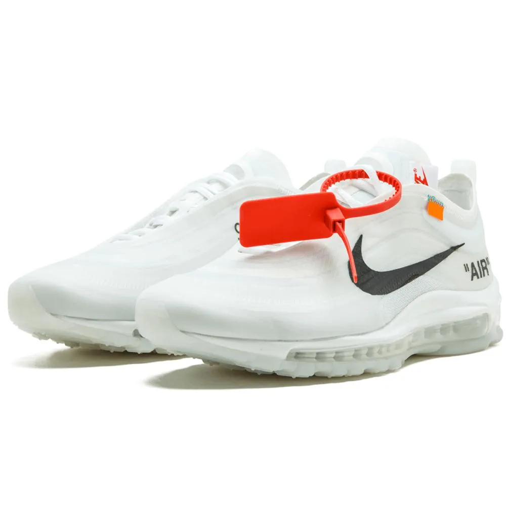 OFF-WHITE x Nike Air Max 97 OG - White Nike Air Max cushioned sneakers