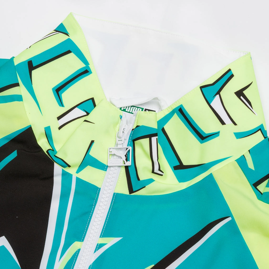 OG Disc Track Jacket - White Puma Stripe Logo Trainers