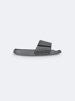 Oil And Gaz Comfy Men Beach Slide Black/Grey Essential mens casual shoes for comfort