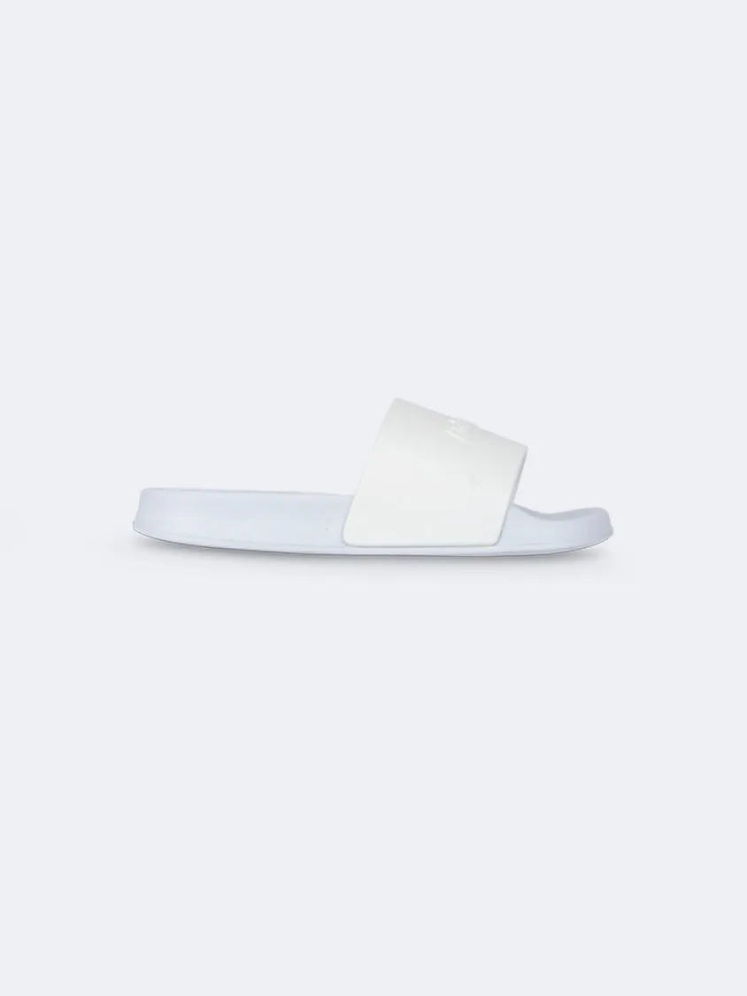 Oil And Gaz Comfy Unisex Beach Slide White Essential mens casual shoes for comfort