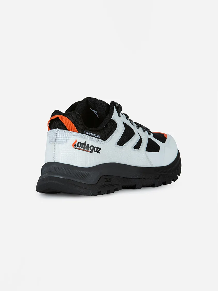 Oil And Gaz Low Unisex Hiking Shoes White Mens Casual Everyday Sneakers