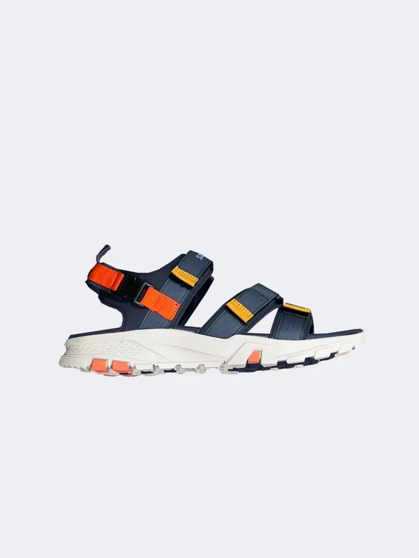 Oil And Gaz Open Toe Men Lifestyle Sandals Blue Mens shoes for everyday urban style