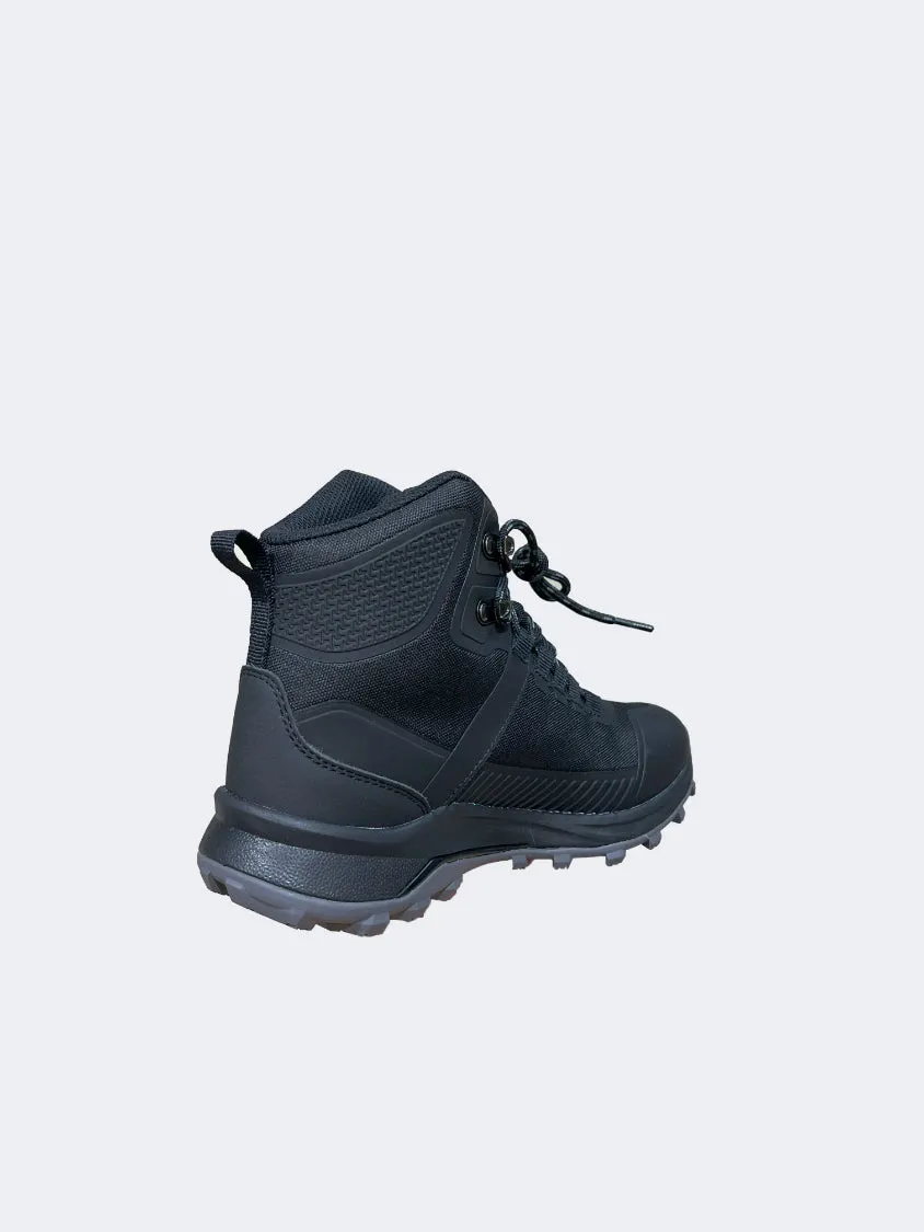 Oil And Gaz Trailblaze Men Hiking High Black Mens Casual Everyday Sneakers