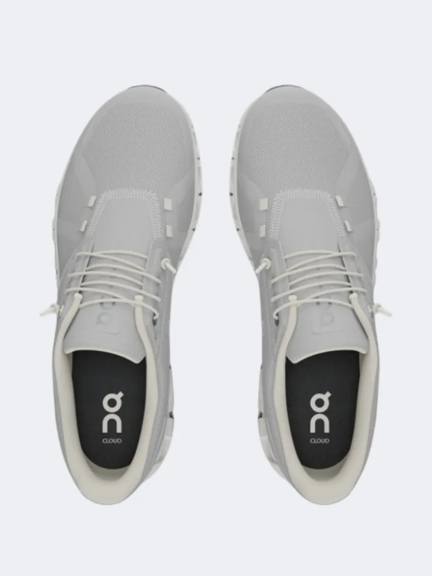 On Cloud 6 Men Lifestyle Sneakers Glacier/White Mens Urban Style Comfort Shoes