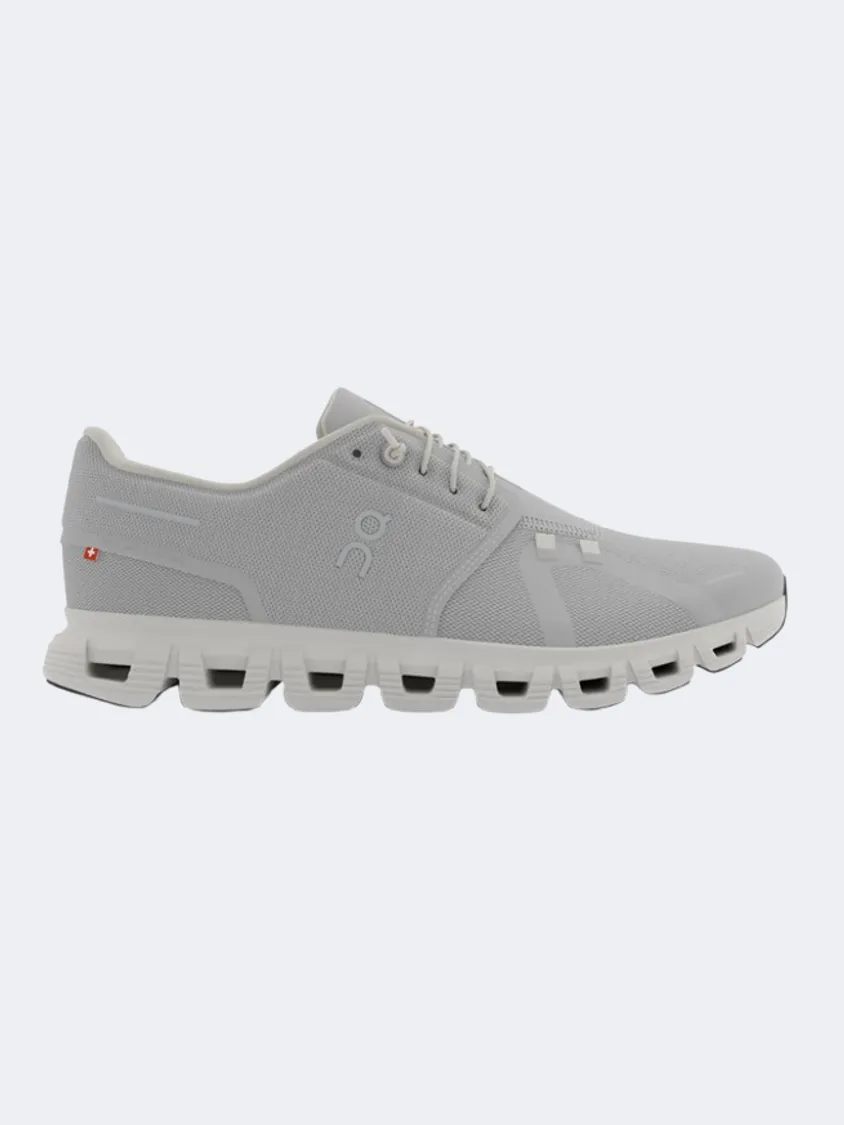 On Cloud 6 Men Lifestyle Sneakers Glacier/White Essential mens casual shoes for comfort