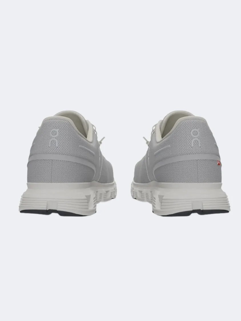 On Cloud 6 Men Lifestyle Sneakers Glacier/White Mens Urban Style Comfort Shoes