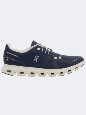 On Cloud 6 Men Lifestyle Sneakers Midnight/White Essential mens casual shoes for comfort