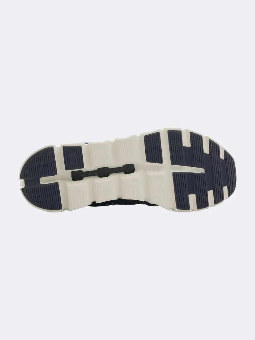 On Cloud 6 Men Lifestyle Sneakers Midnight/White Mens Urban Style Comfort Shoes
