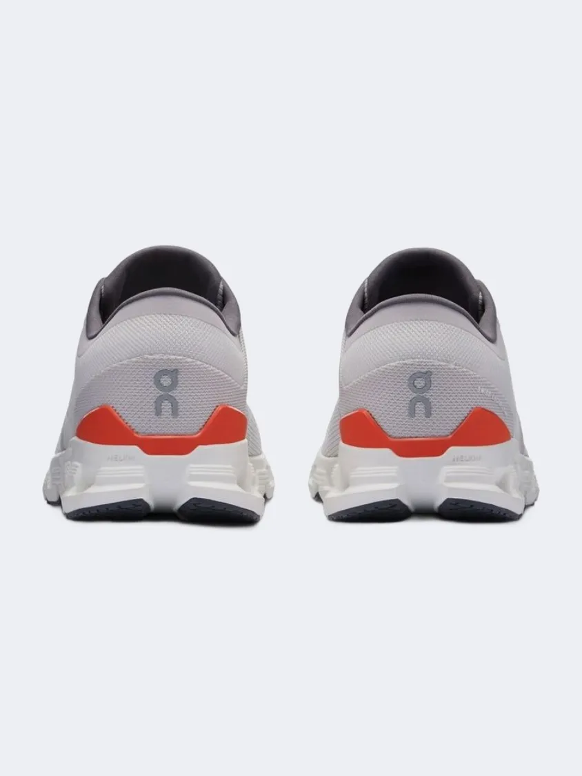On Cloud X 4 Men Training Shoes Grey Mens Urban Style Comfort Shoes