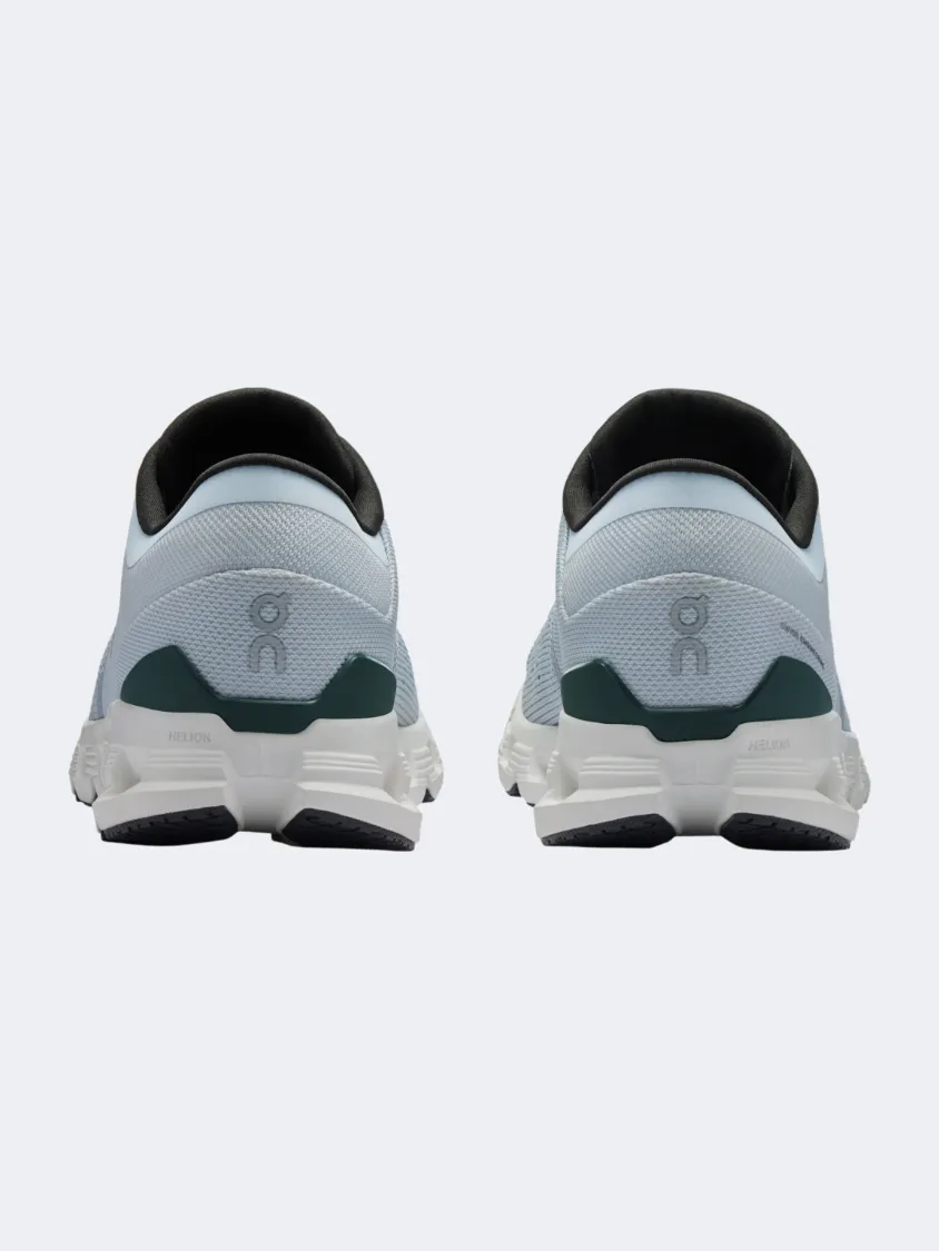 On Cloud X 4 Men Training Sneakers Glacier/Stone Mens Urban Style Comfort Shoes