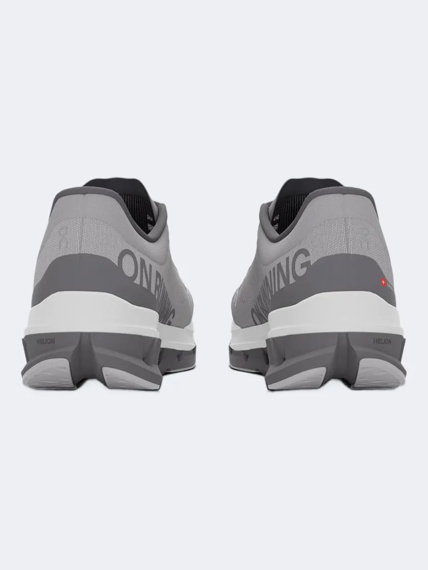 On Cloudflow 5 Men Running Shoes Alloy/Rock Mens Urban Style Comfort Shoes