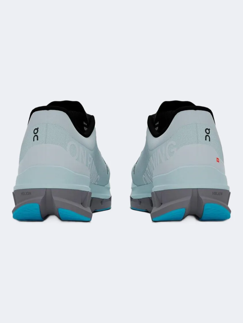 On Cloudflow Men Running Shoes Arctic/Stone Mens Urban Style Comfort Shoes