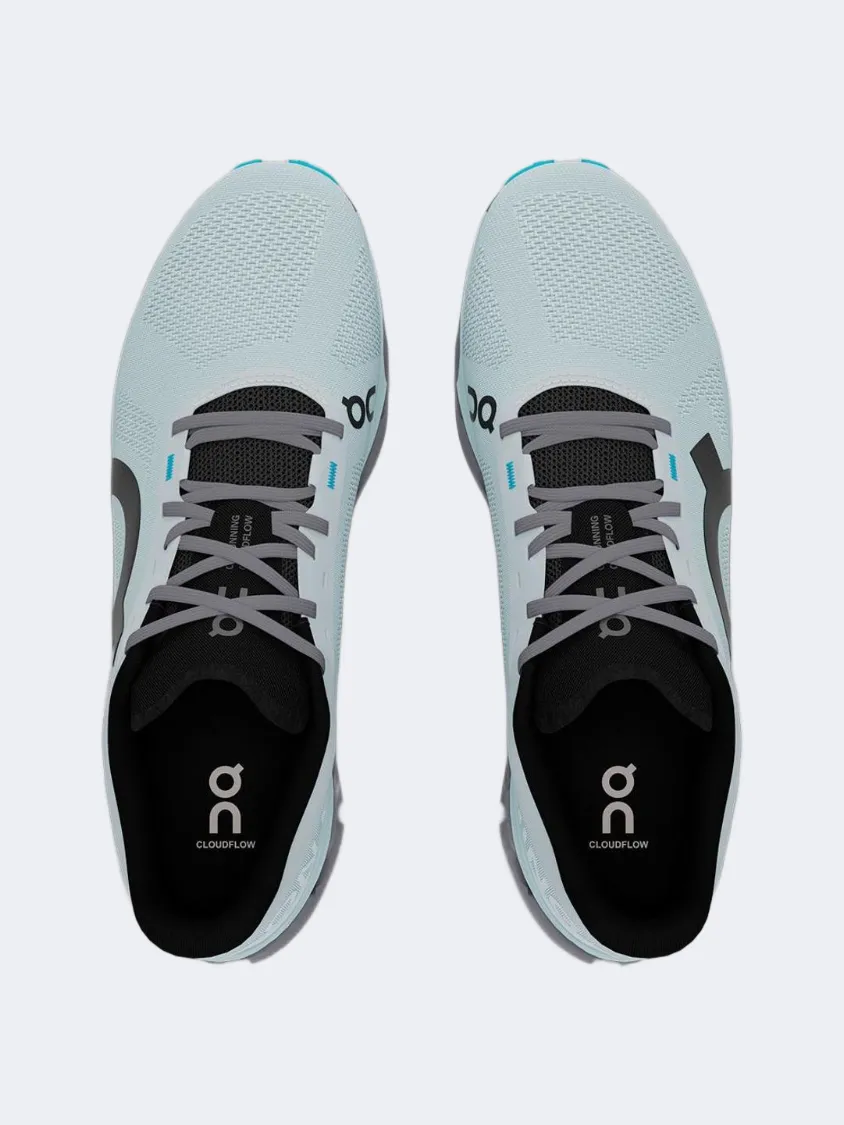 On Cloudflow Men Running Shoes Arctic/Stone Mens Urban Style Comfort Shoes