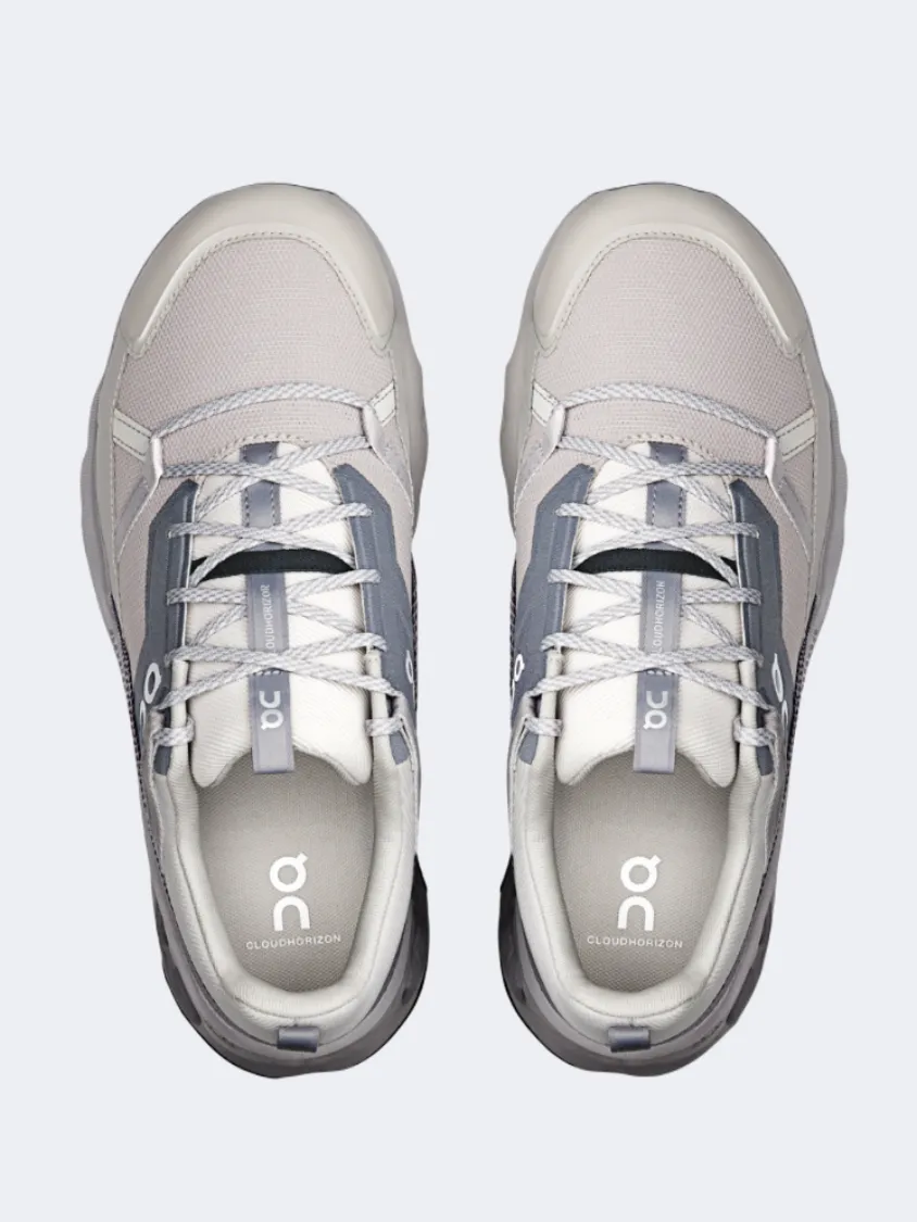 On Cloudhorizon 1 Men Trail Run Sneakers Wolf/Alloy Mens Urban Style Comfort Shoes