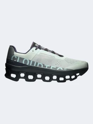 On Cloudmonster 1 Men Running Shoes Glacier/Black Essential mens casual shoes for comfort