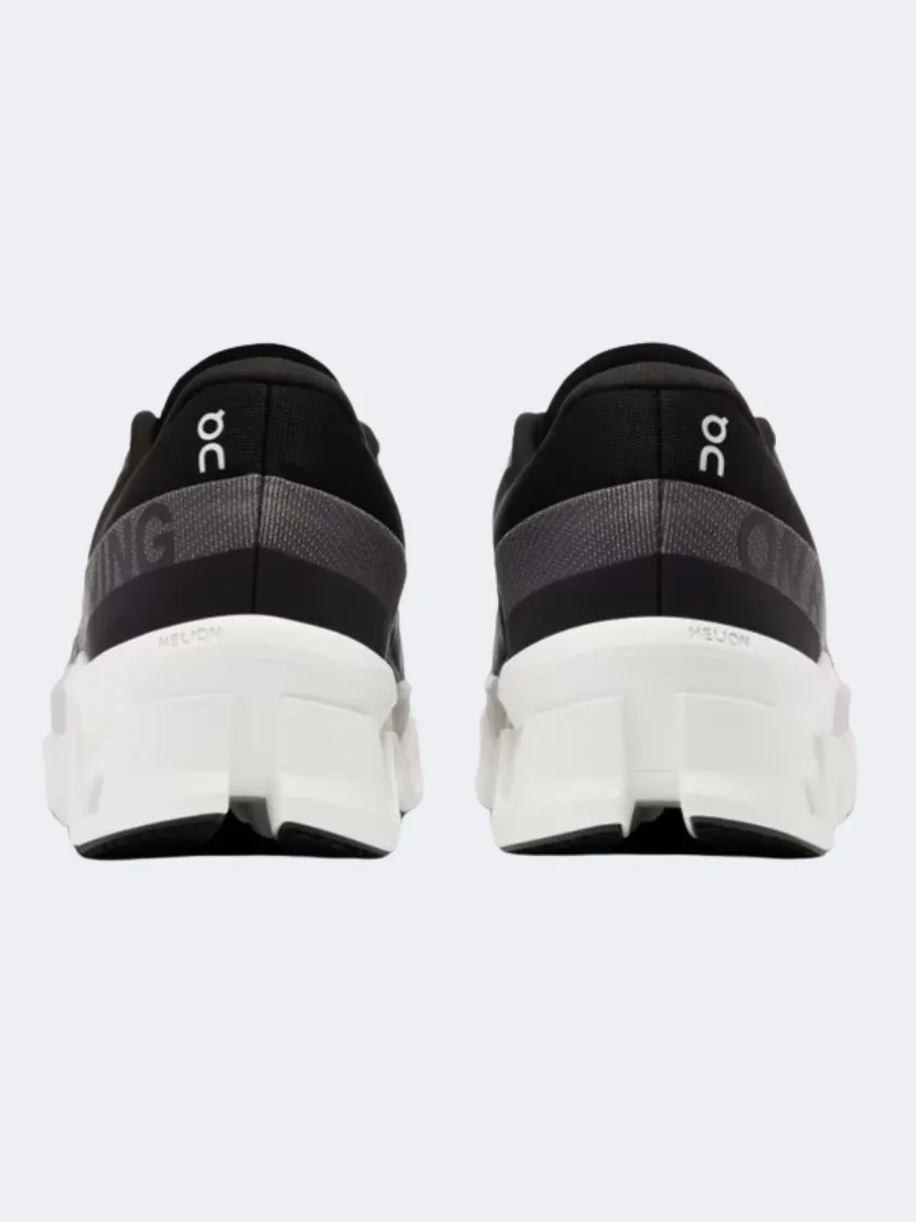On Cloudmonster 2 Men Running Shoes Black/Frost Mens Casual Everyday Sneakers