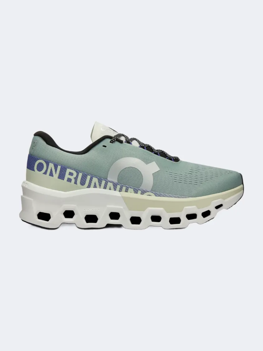 On Cloudmonster 2 Men Running Shoes Mineral/Aloe Essential mens casual shoes for comfort