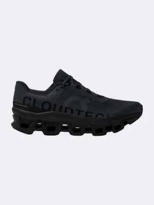 On Cloudmonster Men Running Sneakers Black Essential mens casual shoes for comfort