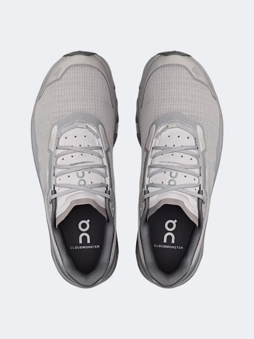 On Cloudmonster Void Men Running Sneakers Alloy/Glacier Mens Urban Style Comfort Shoes